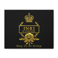 INRI Windsor King Do No Wrong Religious Canvas Wall Art